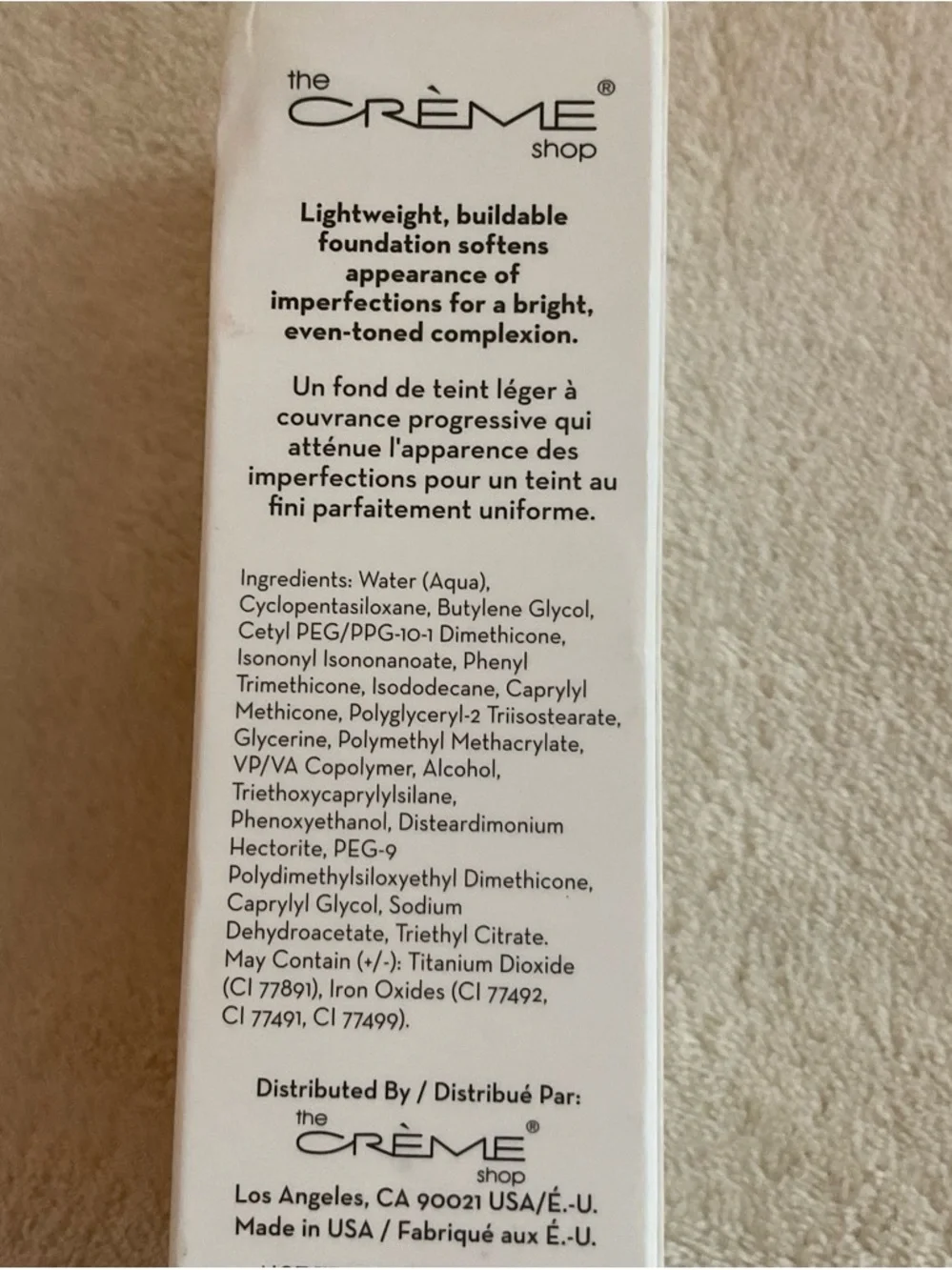 The Crème Shop Match Made Luminous Liquid Foundation - Shade 23 Peachy Beige
